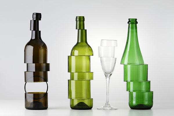 Photograph Ruben Perez Sculptures Bottles on One Eyeland